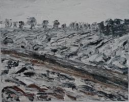 Artur Stoll Winter in Norsingen, 1998, 80 x 100 cm.JPG